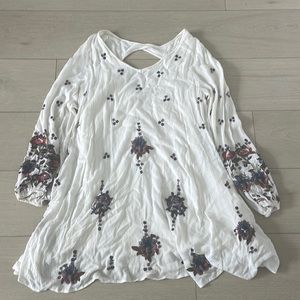 Free People Long Sleeve Boho Dress